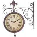 Buitenklok met thermometer
